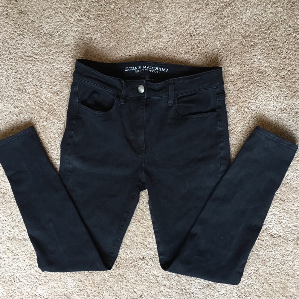 American Eagle Outfitters- hi-rise jeggings.